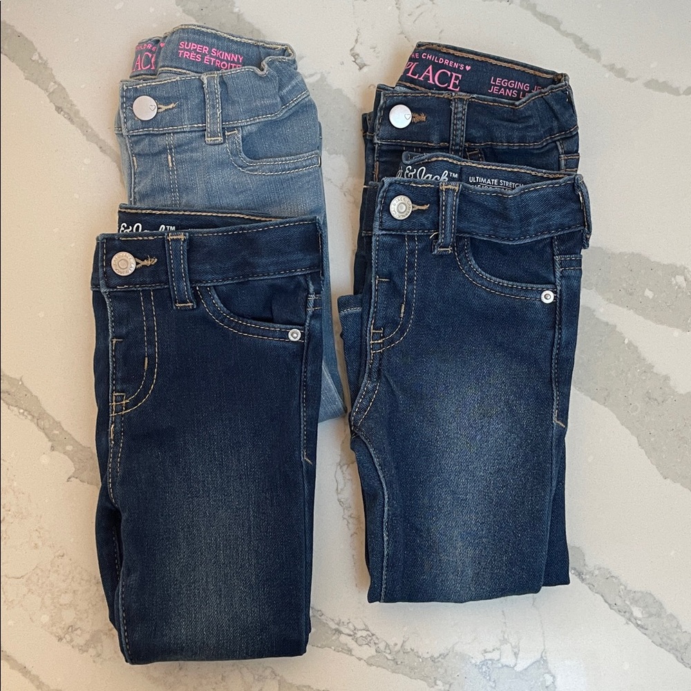 Cat & Jack and Children’s place  Jeggings Bundle 2T